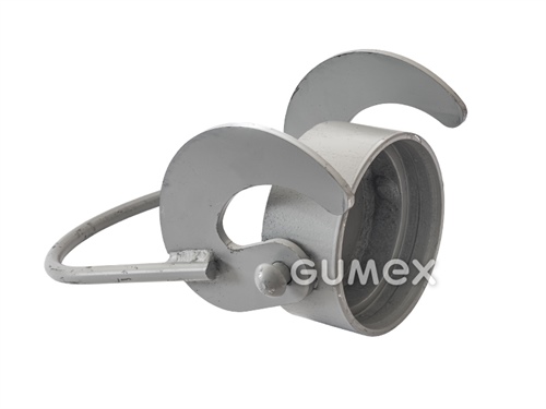 Gülledeckel mit Hebel A110, Stahl mit grauem Grundanstrich, 